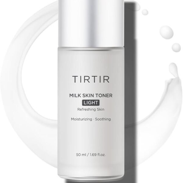 TIRTIR Milk Skin Rice Toner - Deep Moisturizing, Hydrating and Refreshing for face, Niacinamide, Ceramide, Rice Bran Extract, Nature-Oriented Ingredients, Korean Skin Care, Vegan, 150ml / 5.07 fl.oz.