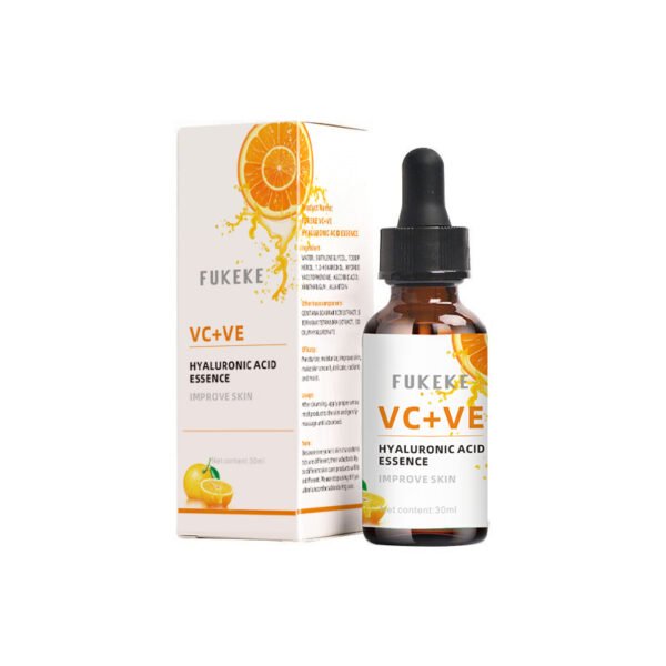 Vitamin C Facial Serum with Hyaluronic Acid Anti-Aging Serum to reduce dark spots, acne and wrinkles Retinol Brightening Skin Serum