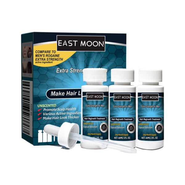 EAST MOON 2% 5%Hair Regrowth Treatment Serum Prevents Hair Loss Hair Growth Oil for Men and Women